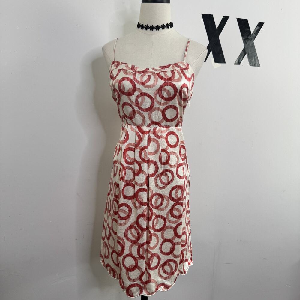 Vintage Y2K Juicy Couture Silk Mini Slip Dress Flirty Party Coquette 8